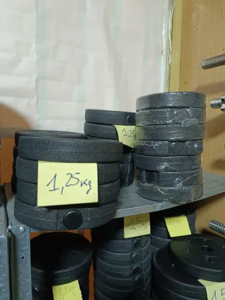 Discos de gimnasio 25mm