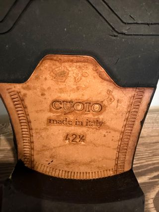 Zapatos Lord Kent piel negra monk strap 42,5