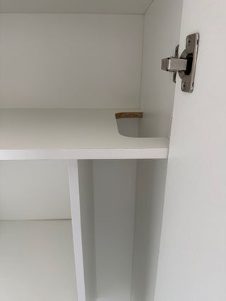 Mueble Escobero Blanco