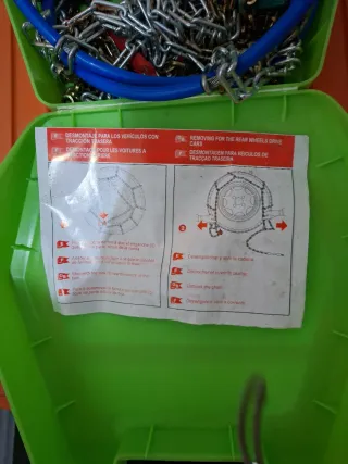 Cadenas para nieve E-150