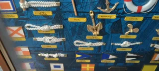 Cuadro Nudos Marinos y Anclas