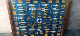 Cuadro Nudos Marinos y Anclas