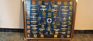 Cuadro Nudos Marinos y Anclas