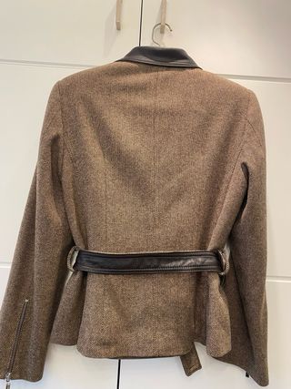 Chaqueta Acosta Cuello Piel