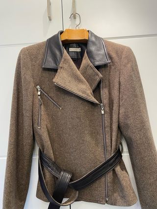 Chaqueta Acosta Cuello Piel