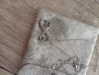 Colgante Plata Infinito Corazones Circonitas