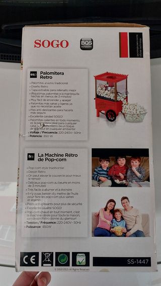 Palomitera retro