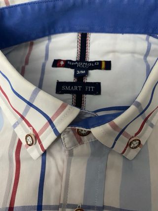 Camisa Spagnolo cuadros hombre