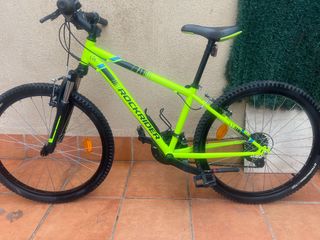 Bicicleta Rockrider 500 Verde Neón