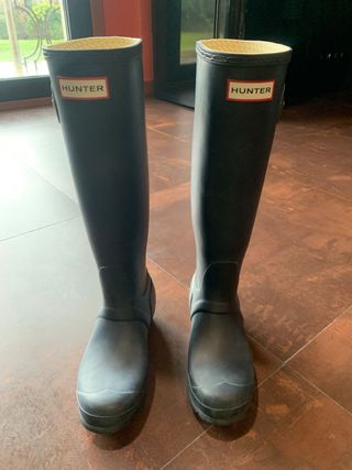 Botas Hunter Negras Talla 35/36 usadas una vez