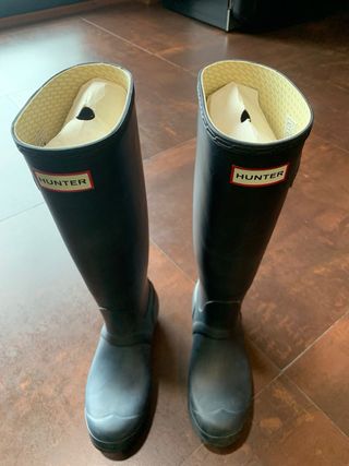 Botas Hunter Negras Talla 35/36 usadas una vez