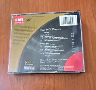Wolf Lieder Elisabeth Schwarzkopf EMI