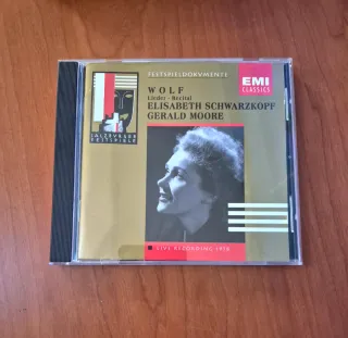 Wolf Lieder Elisabeth Schwarzkopf EMI