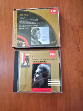 Wolf Lieder Elisabeth Schwarzkopf EMI