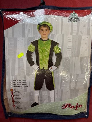 Disfraz Paje 3-4 años