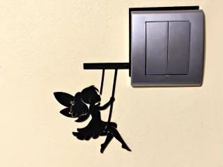 Fata Decorativa per Interruttore