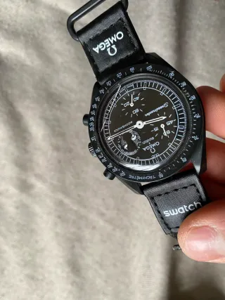 Omega Swatch Mission to the Moonphase