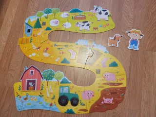 Puzzle XXL Goula Granja 18 piezas