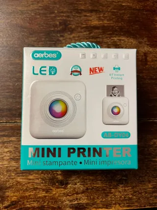 Mini Stampante Portatile Peripage Bianca