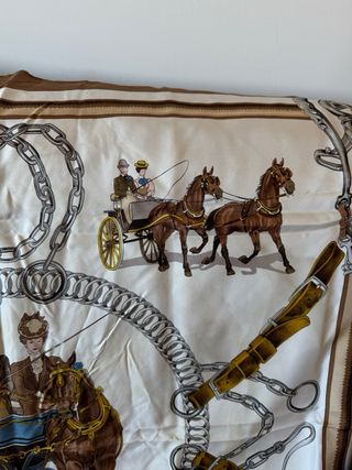 Foulard Hermès Vintage “Equipages”