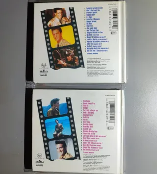 Lote 2 CDs Elvis G.I. Blues y Blue Hawaii