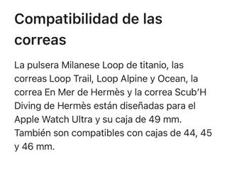 Pulsera Apple Watch Titanium Milanese Loop