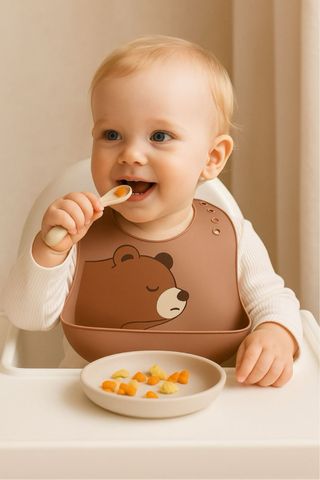 Pack 5 Baberos Silicona BPA Free