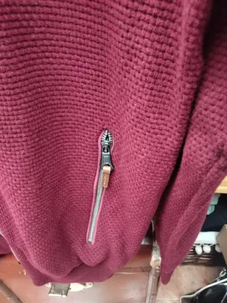 Cazadora granate Blue Coast entretiempo Talla L