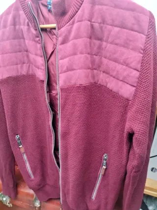 Cazadora granate Blue Coast entretiempo Talla L