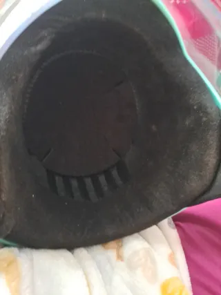 Casco inquieto Scooter Azul Claro