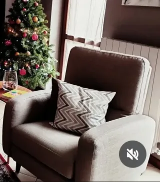 Poltrona Poltronesofà tessuto beige/marrone