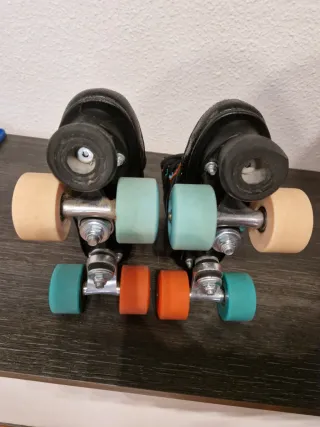 Patines Oxelo 4 Ruedas Talla 34