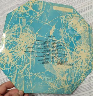 Vinilo Rolling Stones Octogonal Through the Past,