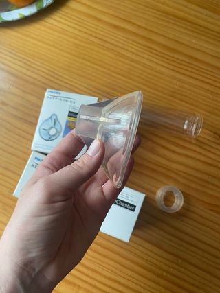 Mascarilla y Cámara Inhalación Philips Respironics