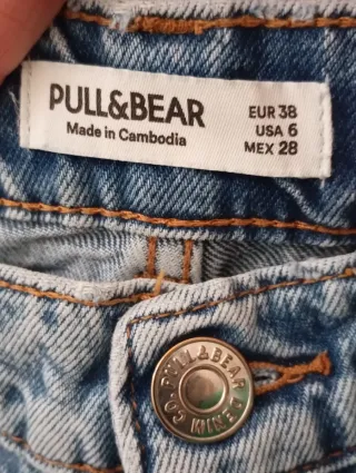 Pantalón tejano Pull&Bear niña/mujer