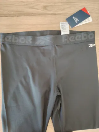 Leggings Reebok Mujer Negros Nuevos