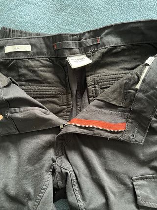 Pantalón Cargo Jack & Jones Negro