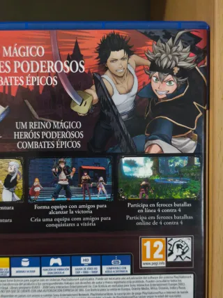 Black Clover Quartet Knights PS4