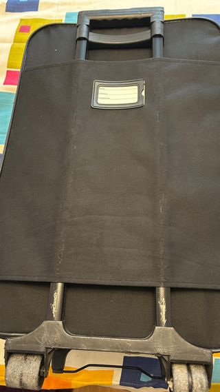 Maleta Challenger Negra y Plateada