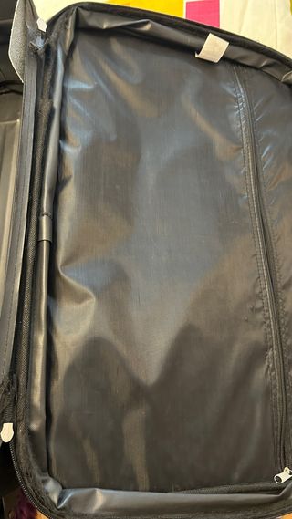 Maleta Challenger Negra y Plateada