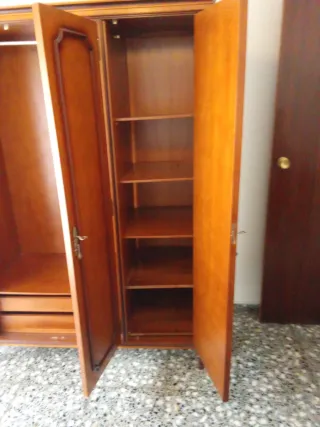 Armario coqueta y espejo