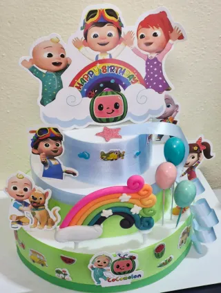 Torta scenografica Cocomelon