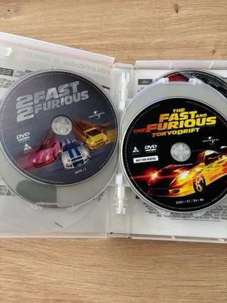 Colección 9 Películas Fast & Furious DVD