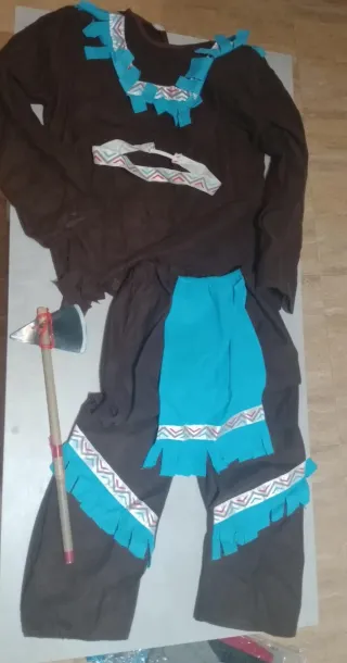 Disfraz Indio Niño Talla L (10-12 años)