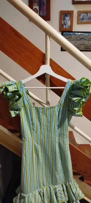 Traje de flamenca con volantes