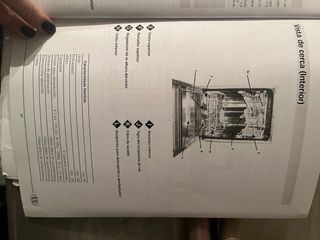 Lavavajillas Indesit plateado