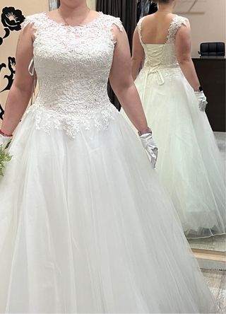 Vestido de Novia Fran Novias Blanco