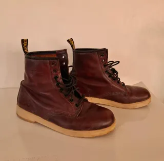 Stivali Dr. Martens 1460 Rosso Ciliegia