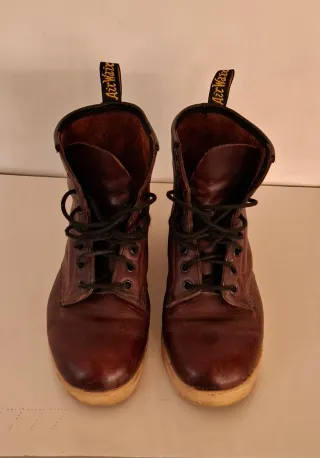 Stivali Dr. Martens 1460 Rosso Ciliegia