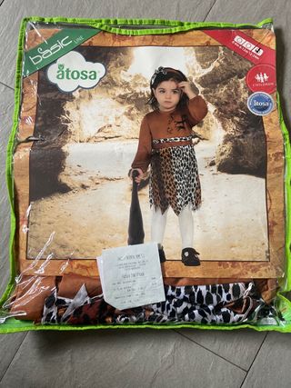 Disfraz Prehistoria Atosa